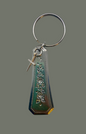 Flower keychain with cross (107)
