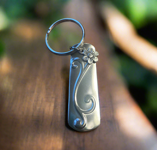 Flower keychain
